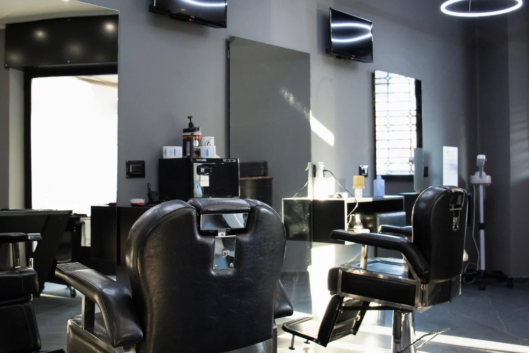 Le postazioni da barbiere del Marshall Club
